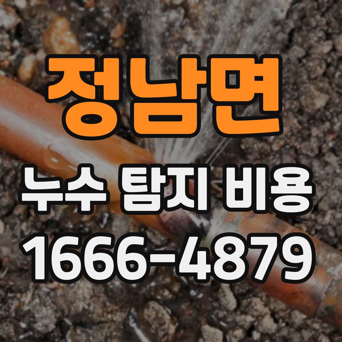 정남면 누수 탐지 비용