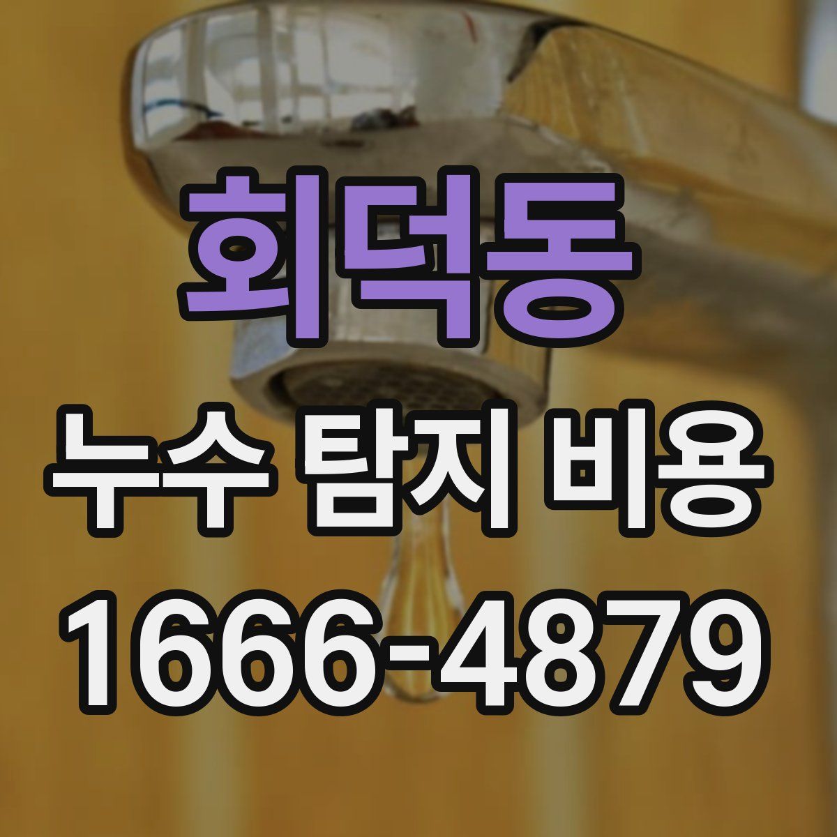 회덕동 누수 탐지 비용