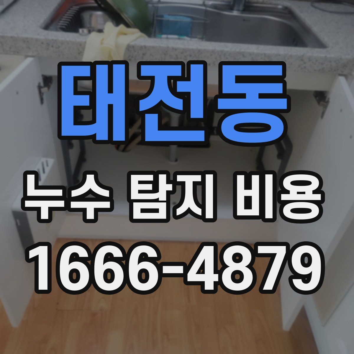 태전동 누수 탐지 비용