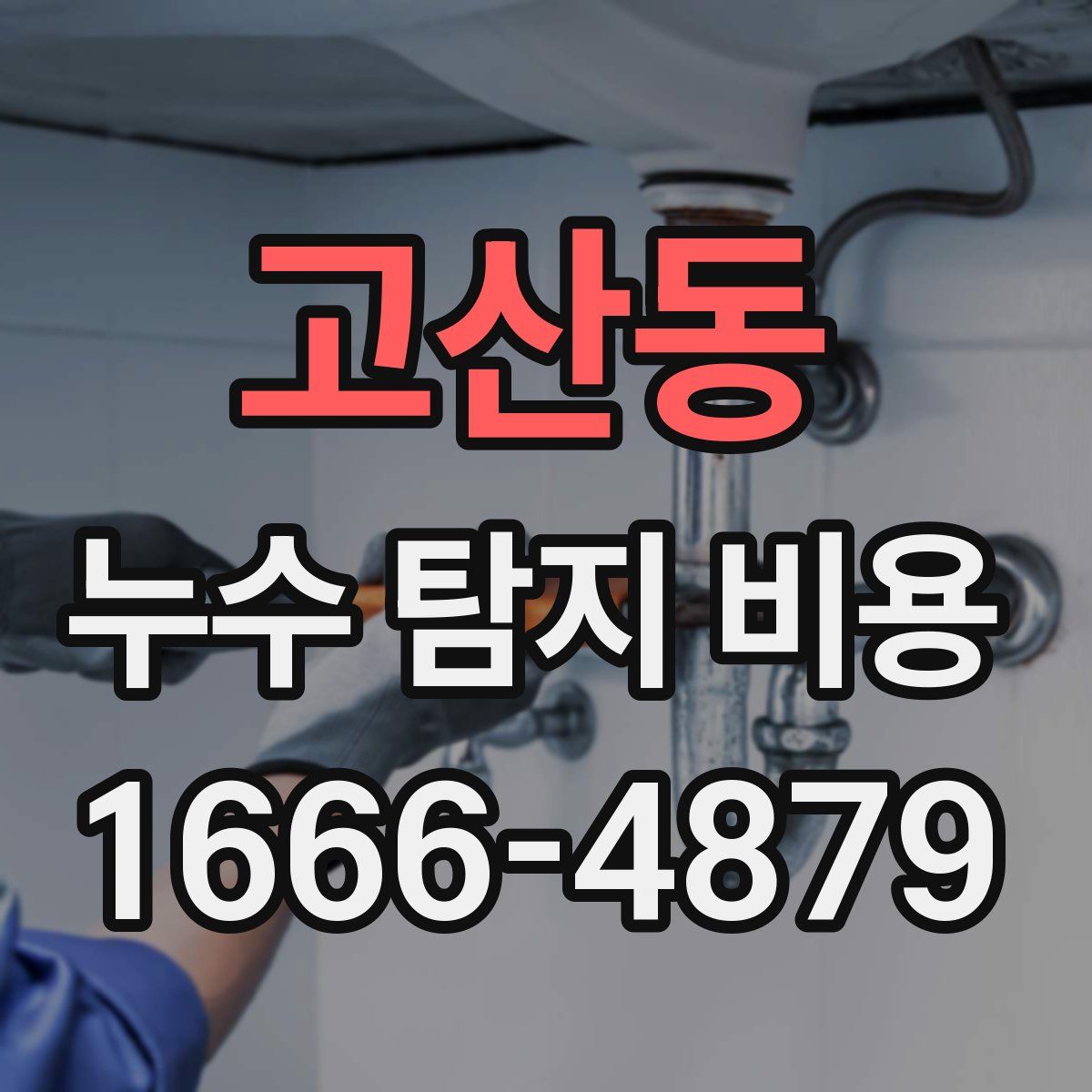 고산동 누수 탐지 비용