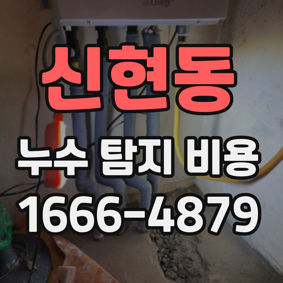 신현동 누수 탐지 비용
