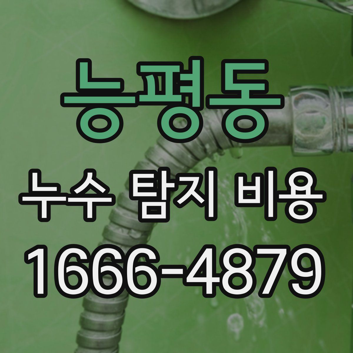능평동 누수 탐지 비용