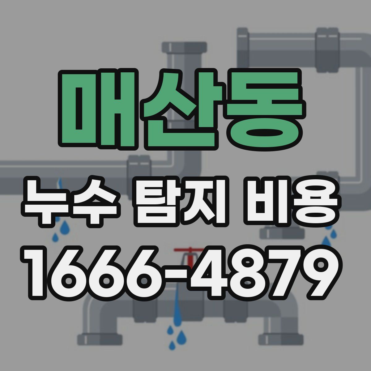 매산동 누수 탐지 비용