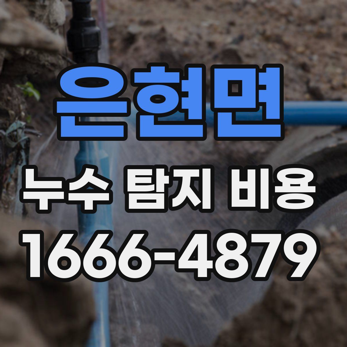 은현면 누수 탐지 비용