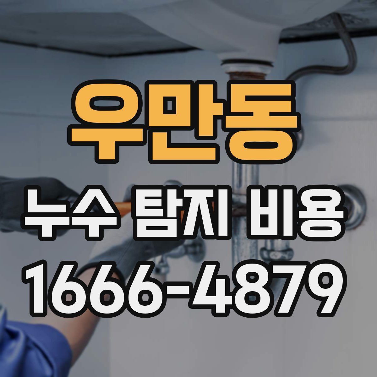 우만동 누수 탐지 비용