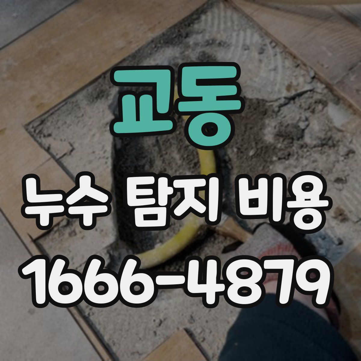 교동 누수 탐지 비용