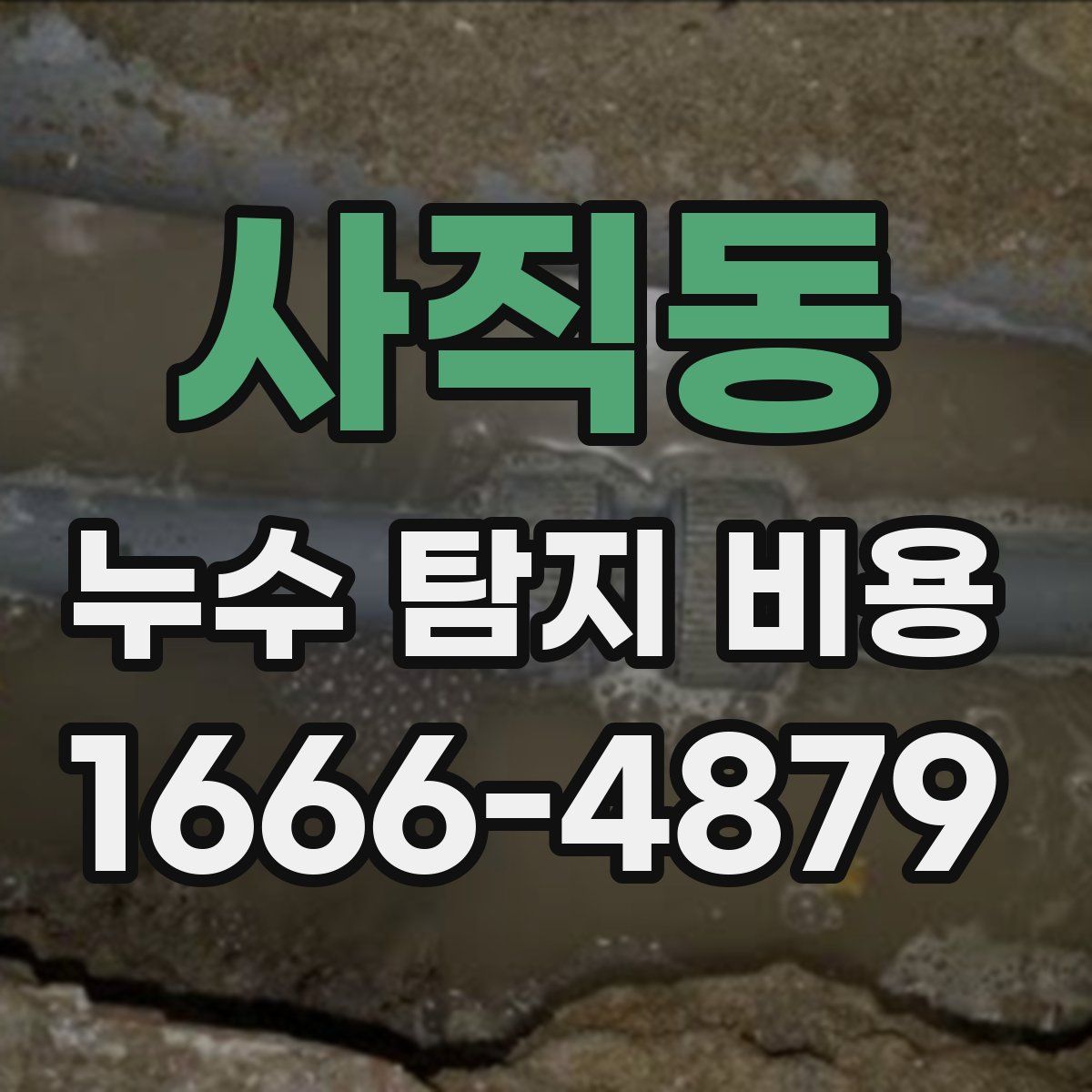 사직동 누수 탐지 비용