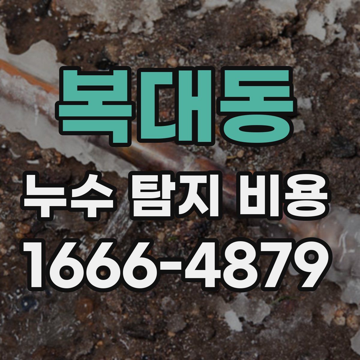 복대동 누수 탐지 비용