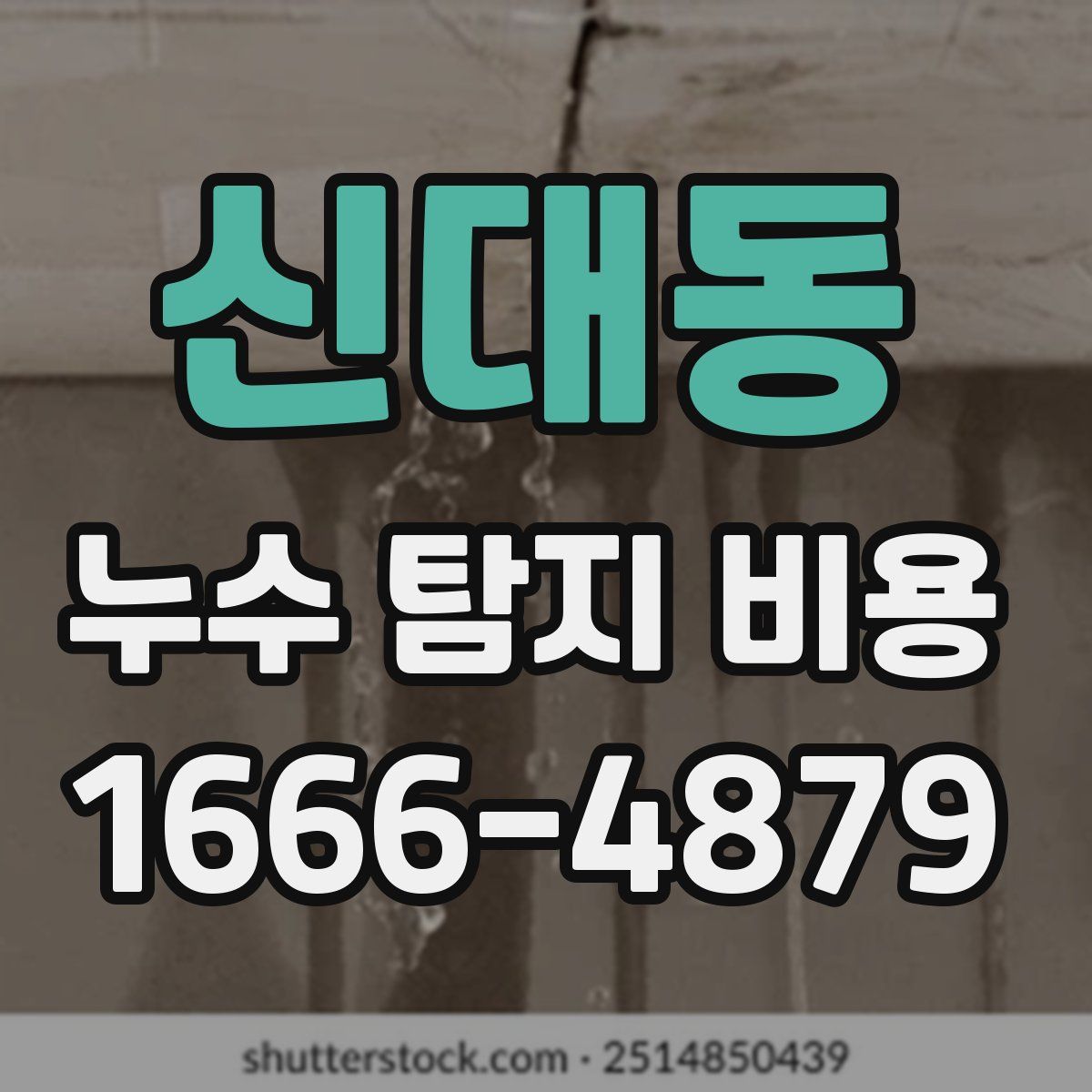 신대동 누수 탐지 비용