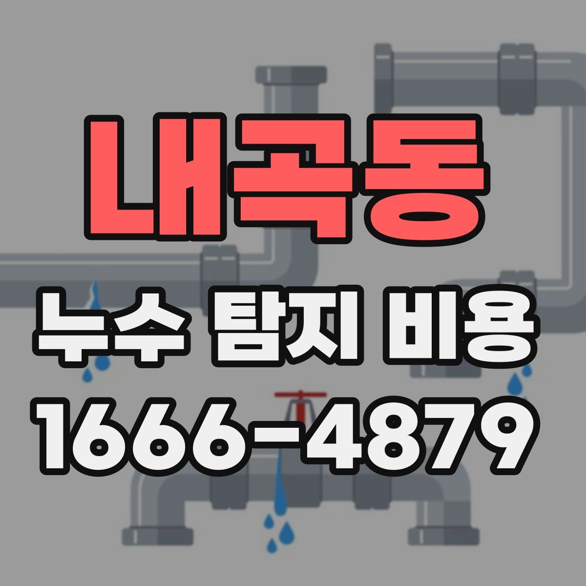 내곡동 누수 탐지 비용