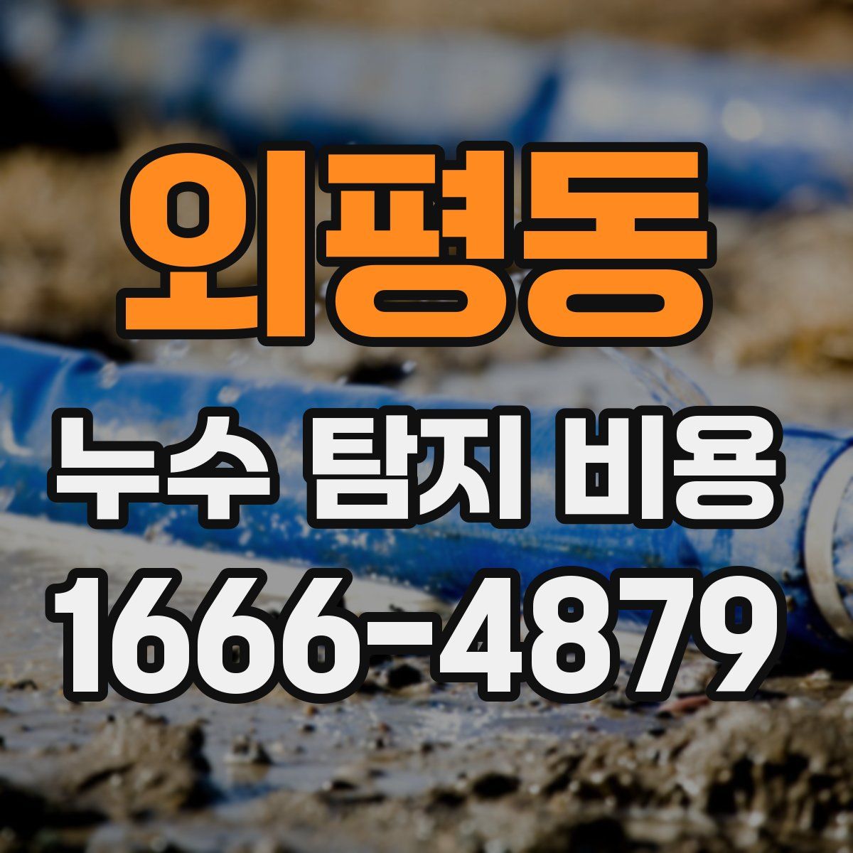 외평동 누수 탐지 비용