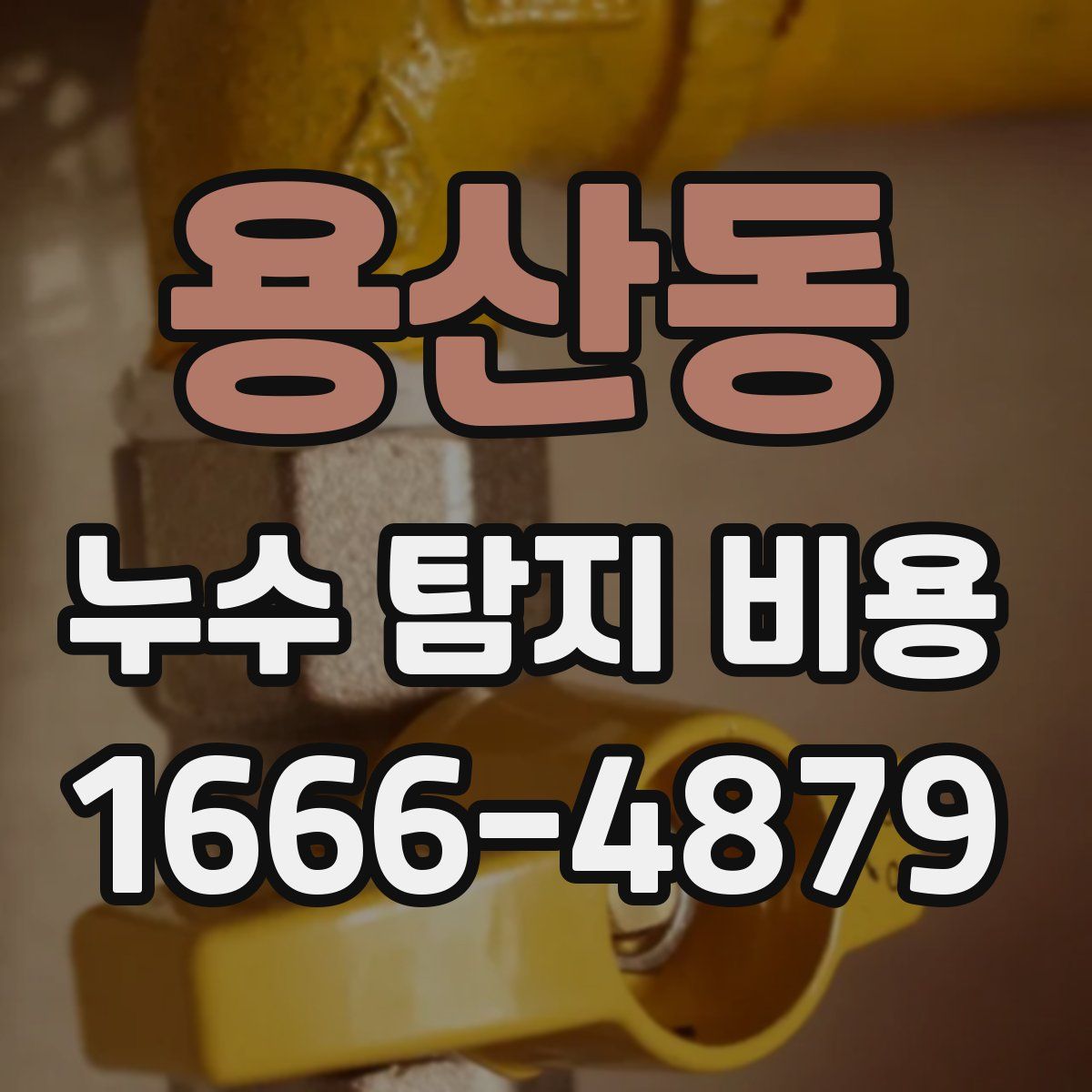 용산동 누수 탐지 비용