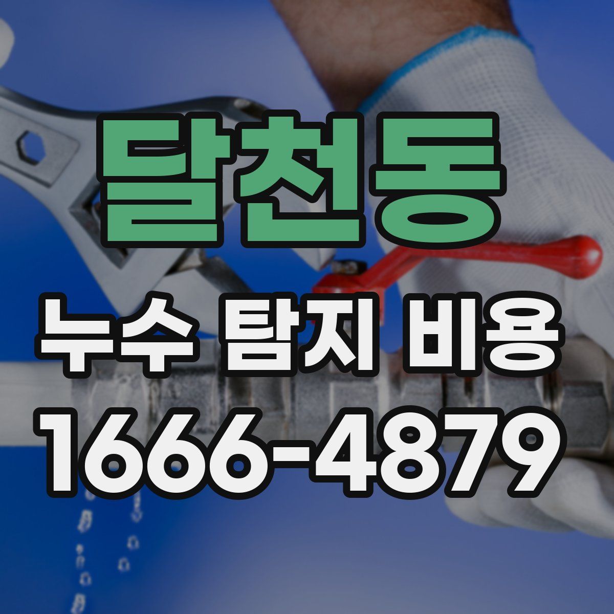 달천동 누수 탐지 비용
