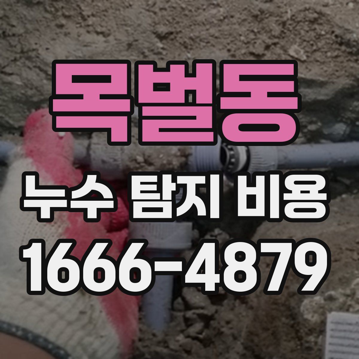 목벌동 누수 탐지 비용