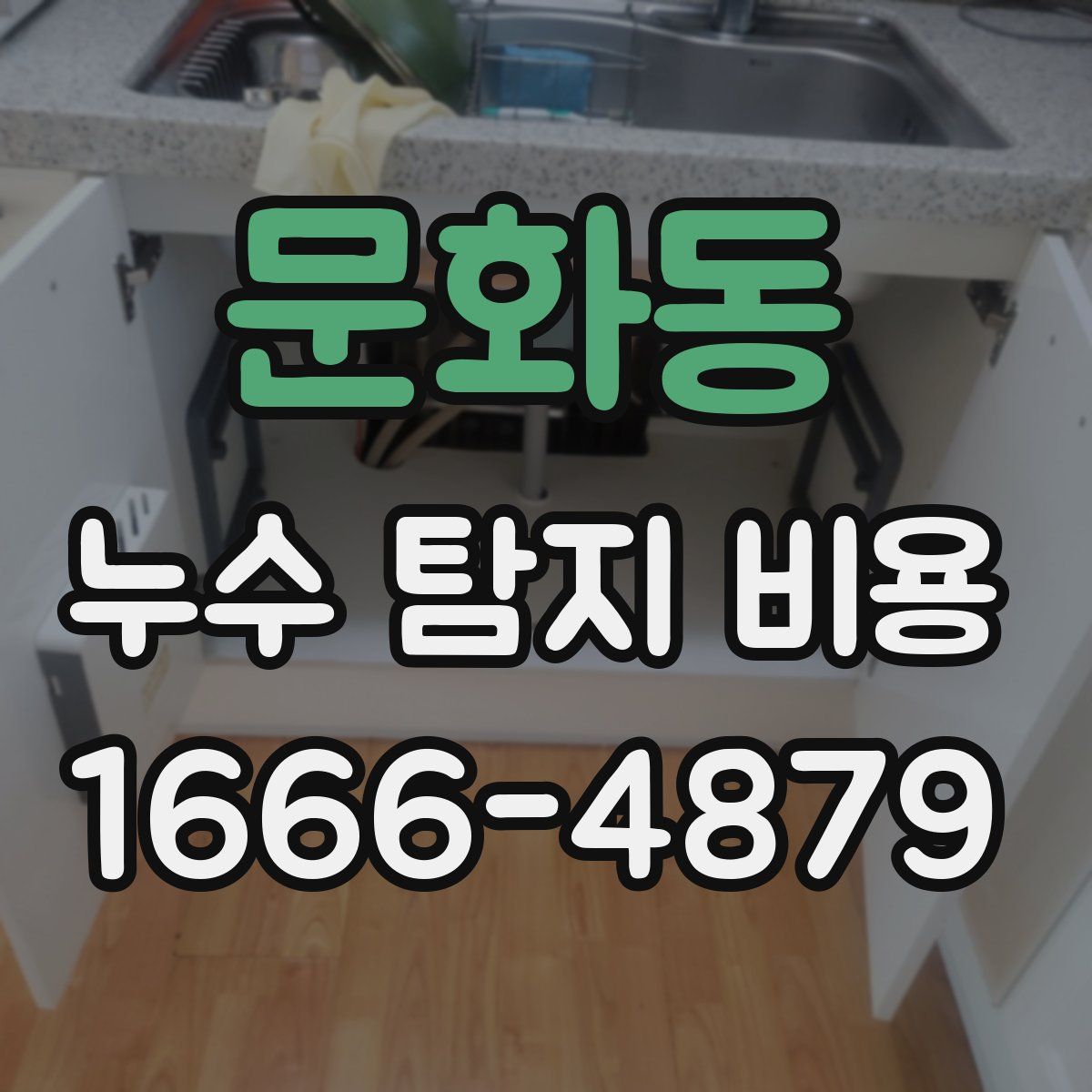 문화동 누수 탐지 비용
