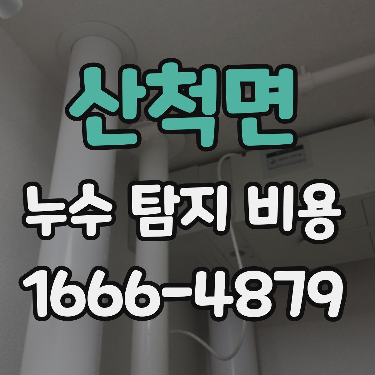산척면 누수 탐지 비용