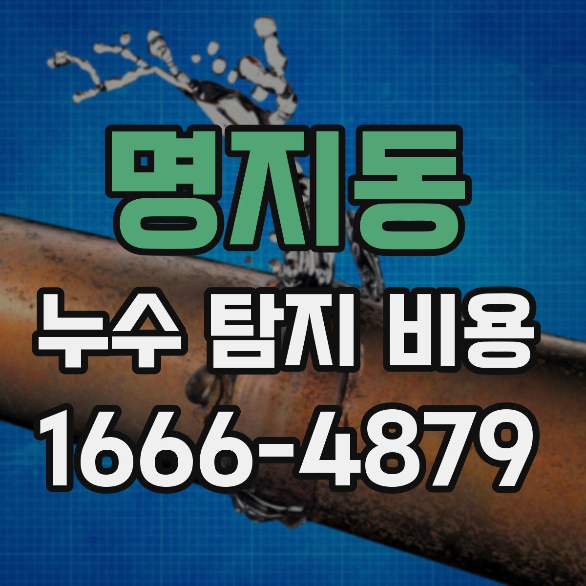 명지동 누수 탐지 비용
