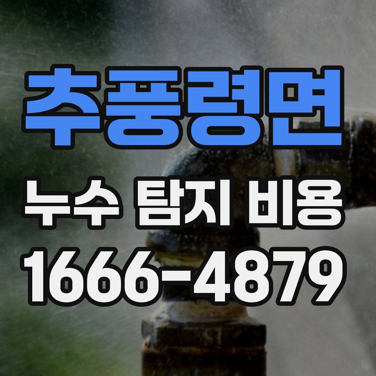 추풍령면 누수 탐지 비용