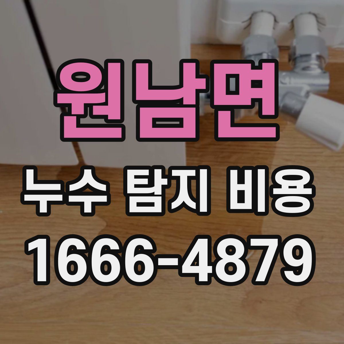 원남면 누수 탐지 비용