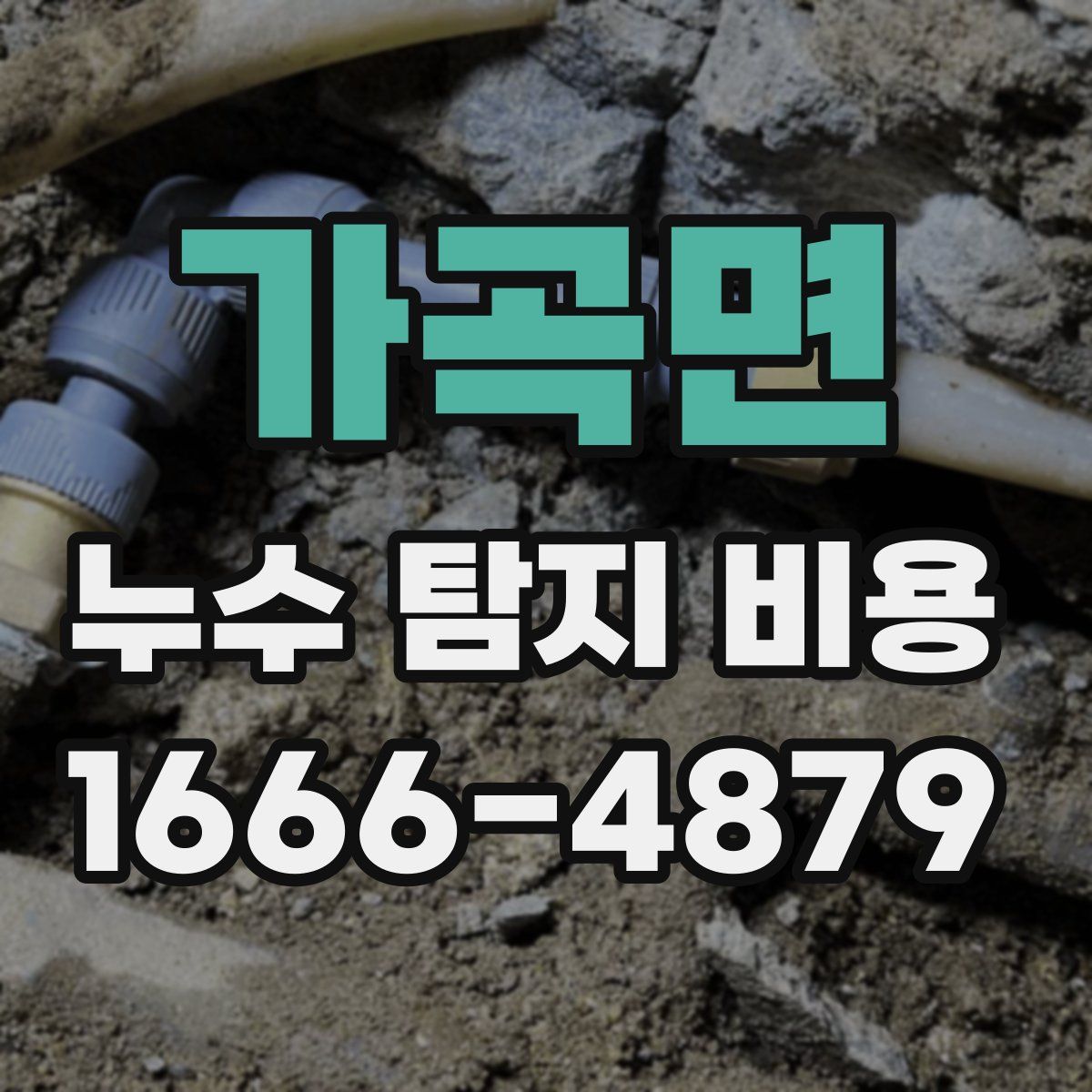 가곡면 누수 탐지 비용