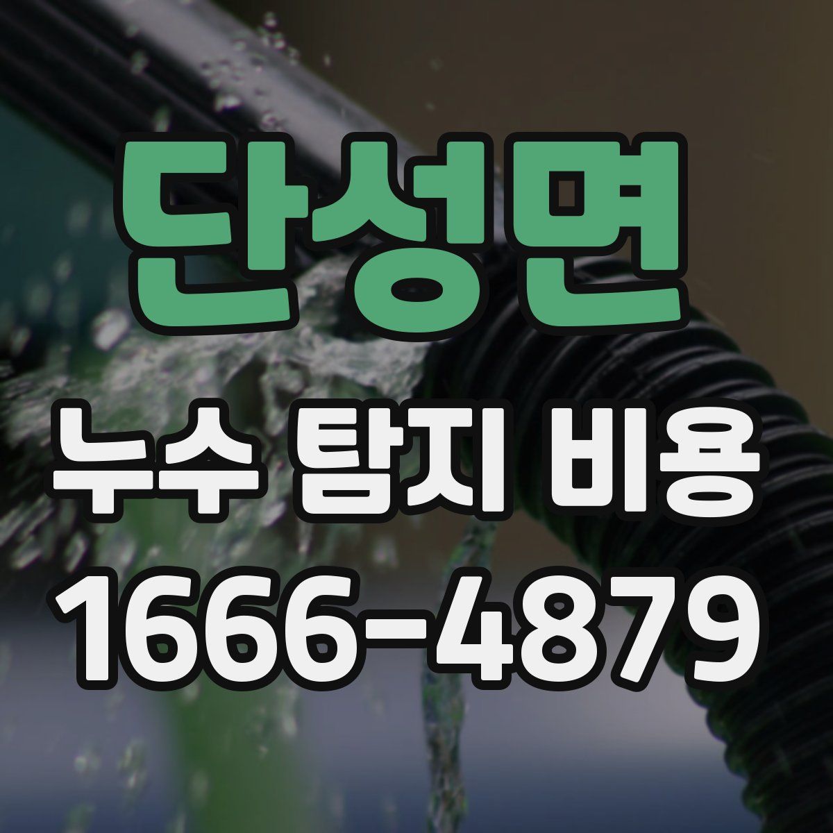 단성면 누수 탐지 비용