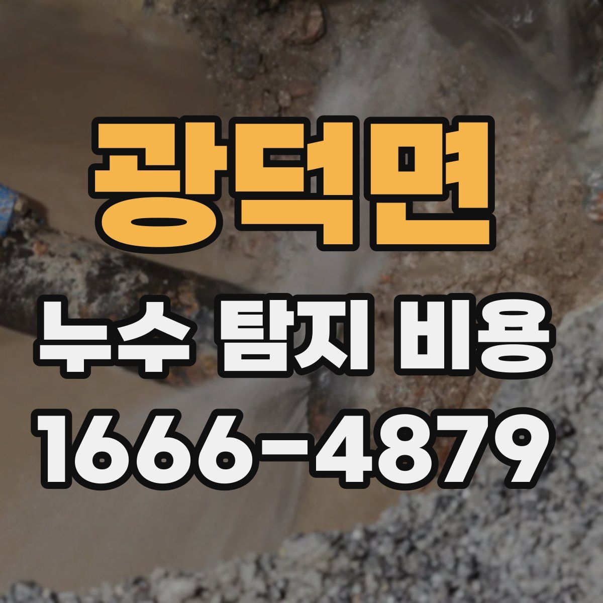 광덕면 누수 탐지 비용