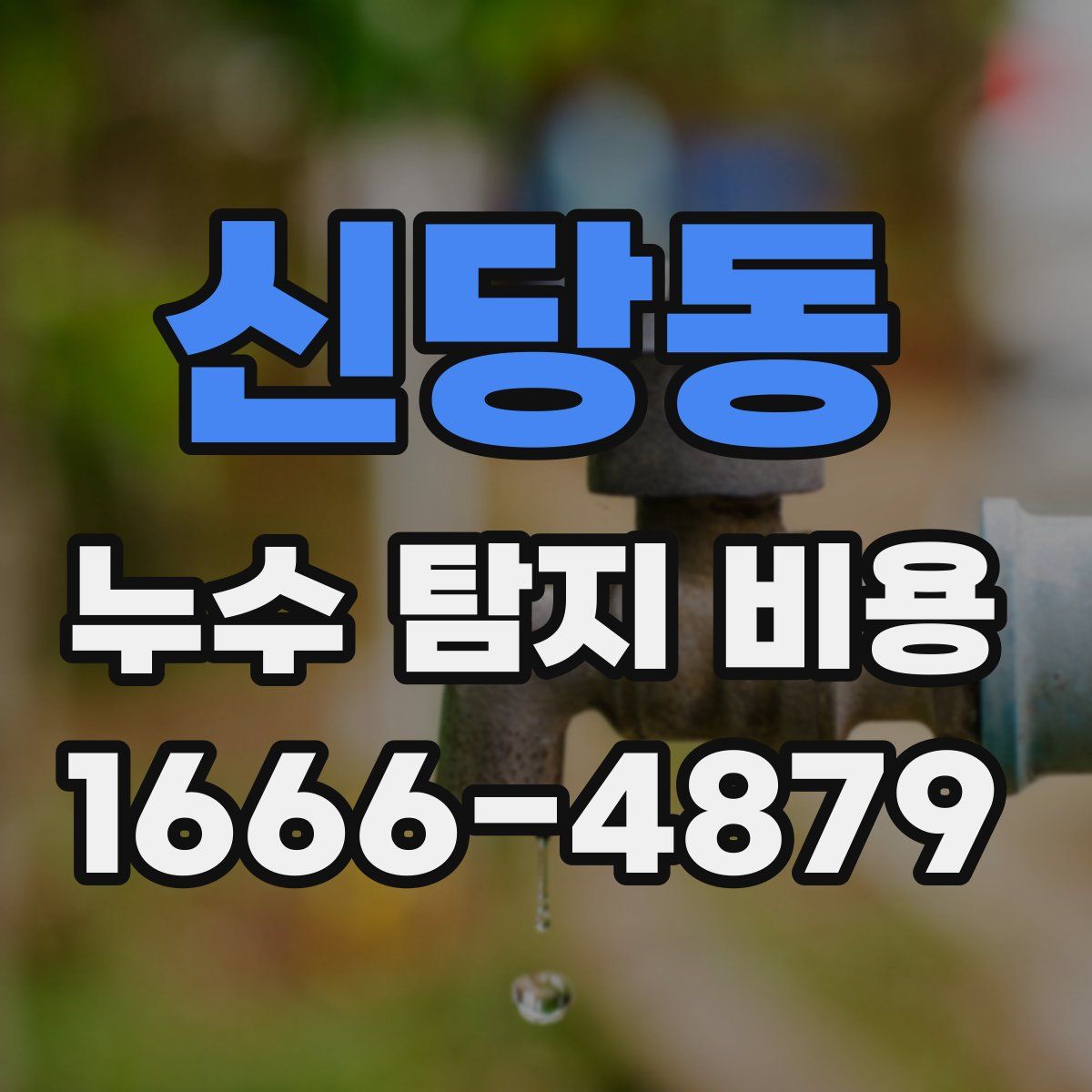 신당동 누수 탐지 비용