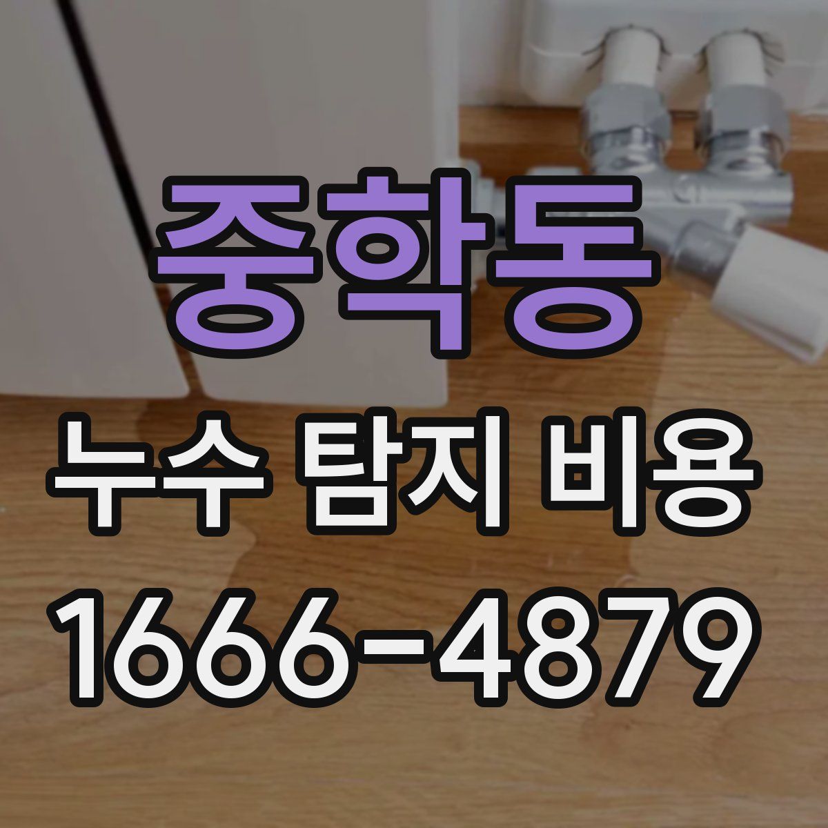 중학동 누수 탐지 비용