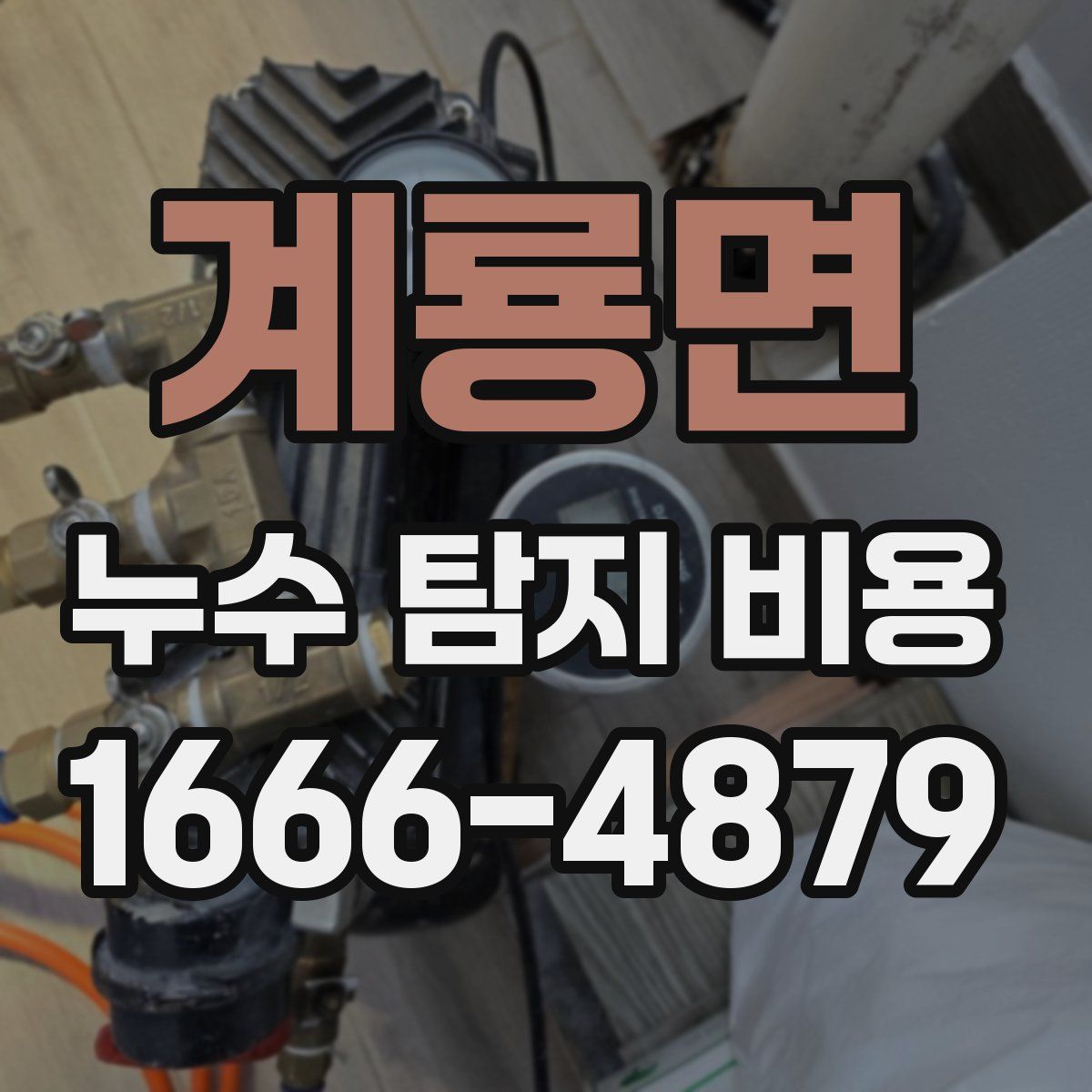 계룡면 누수 탐지 비용