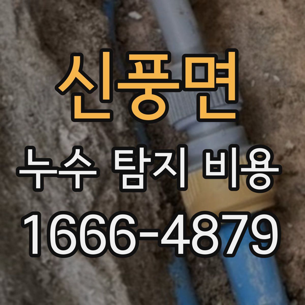 신풍면 누수 탐지 비용