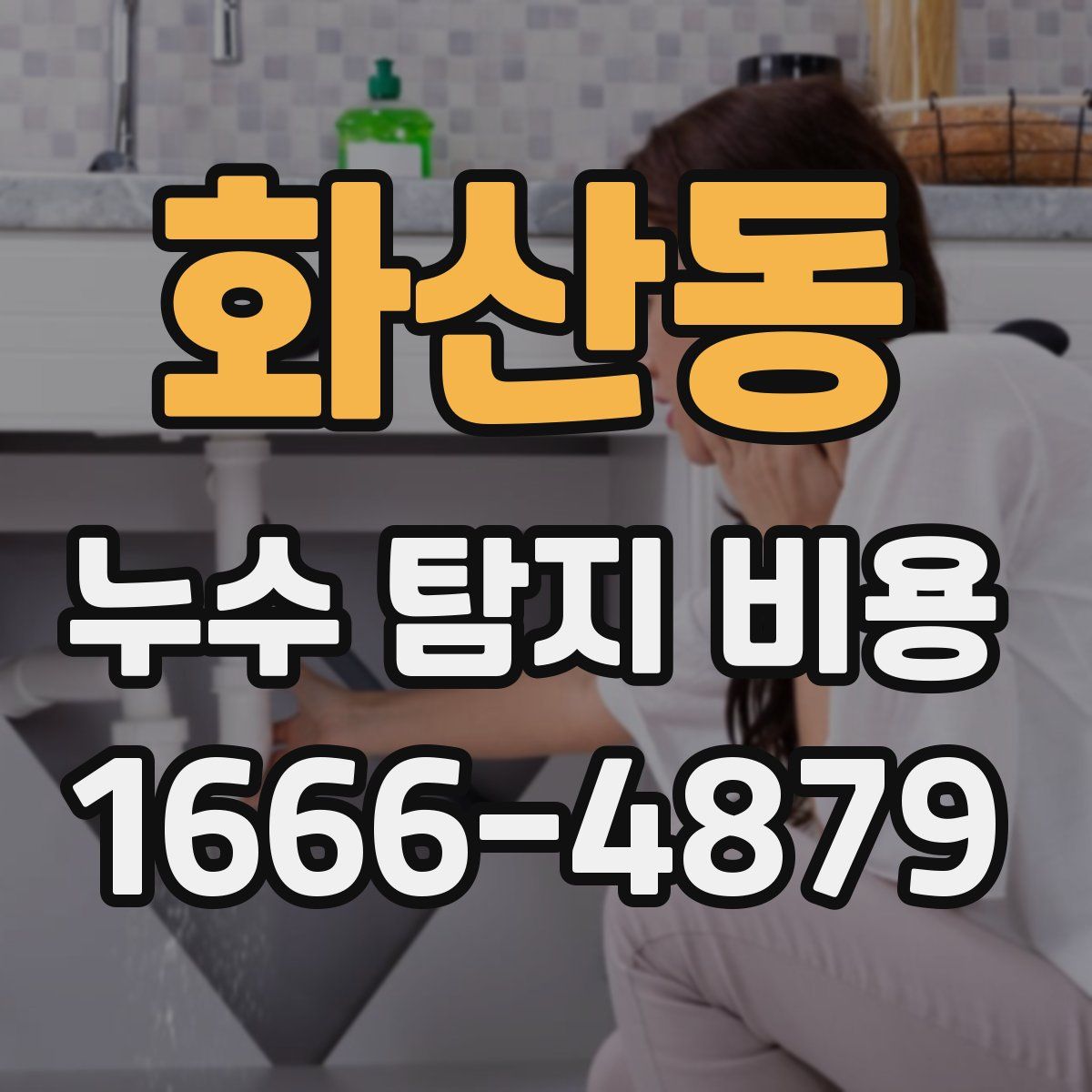 화산동 누수 탐지 비용
