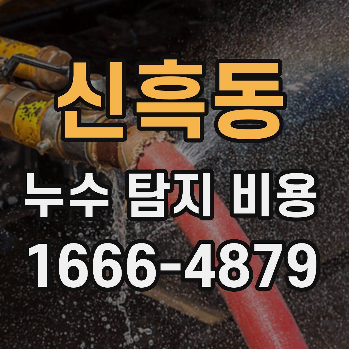 신흑동 누수 탐지 비용