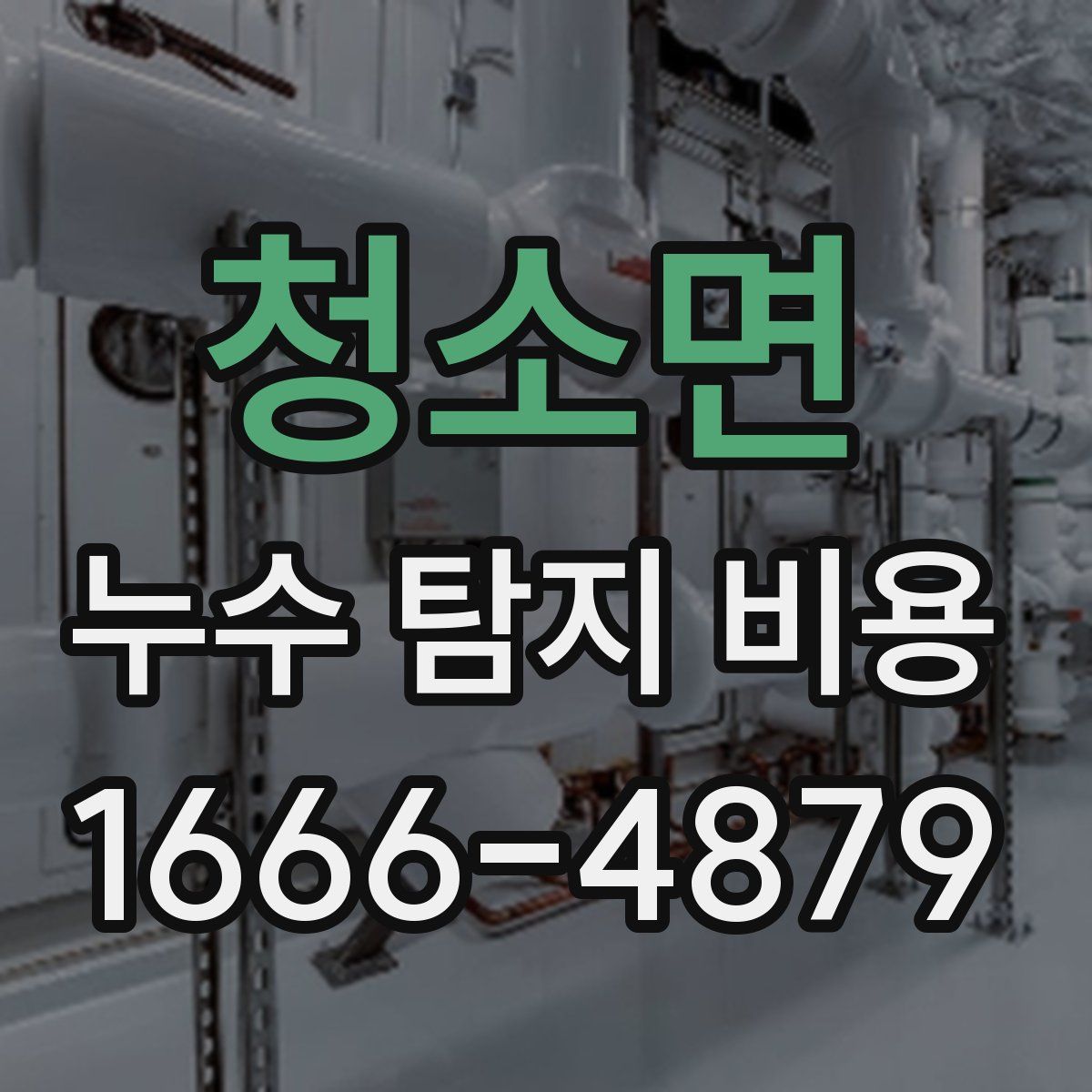 청소면 누수 탐지 비용