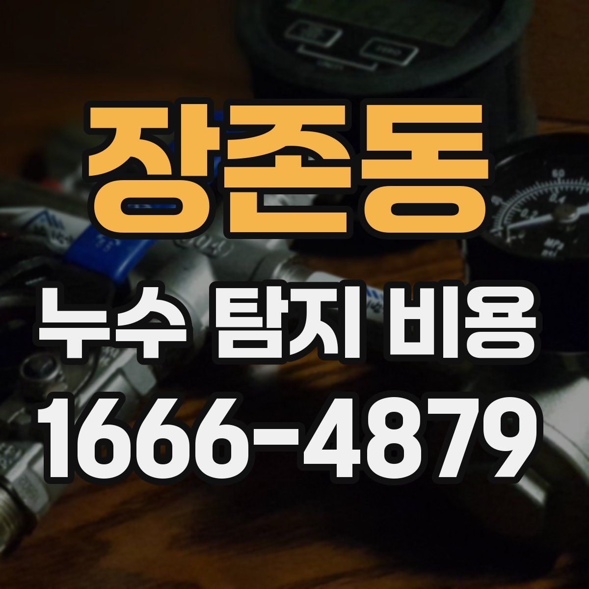 장존동 누수 탐지 비용