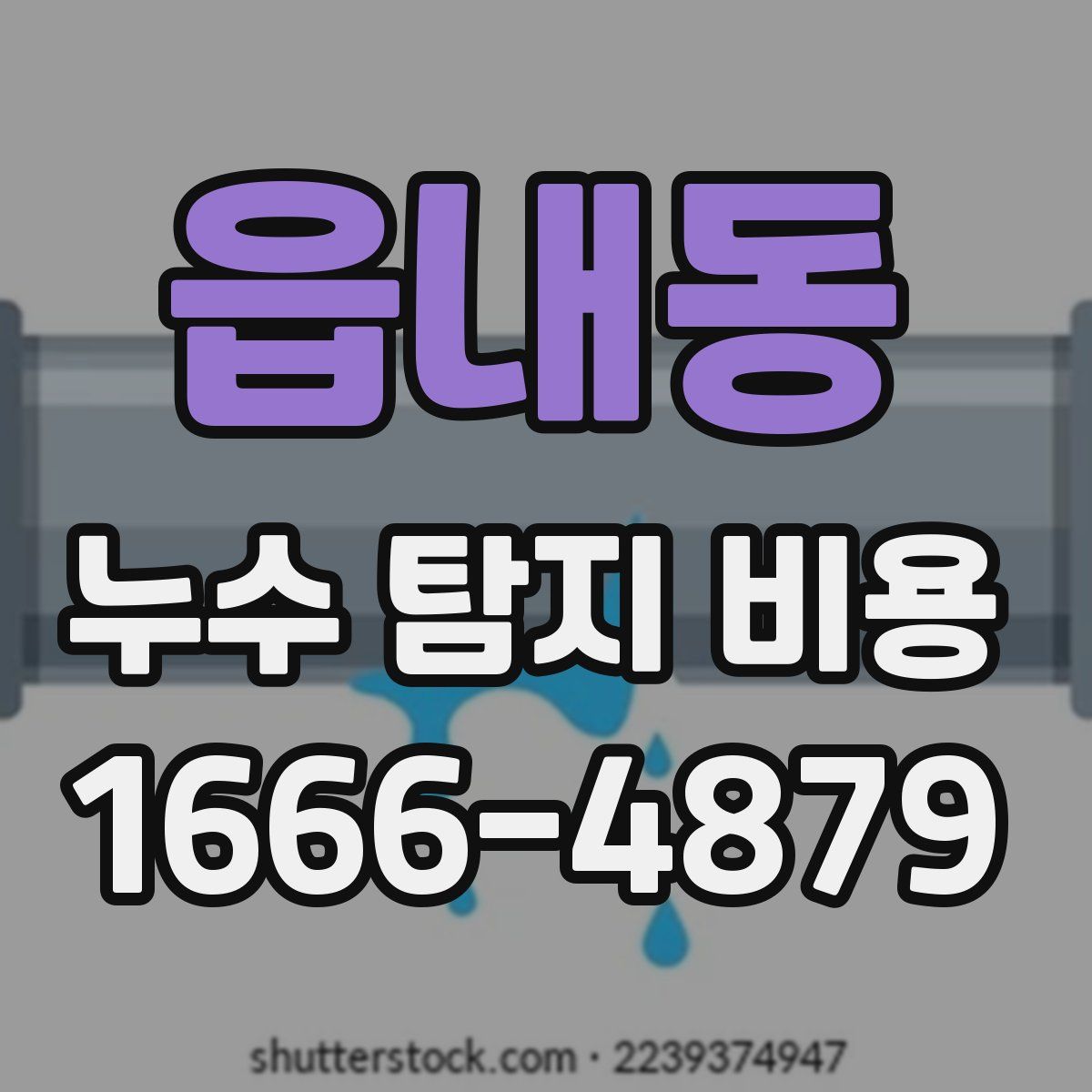 읍내동 누수 탐지 비용