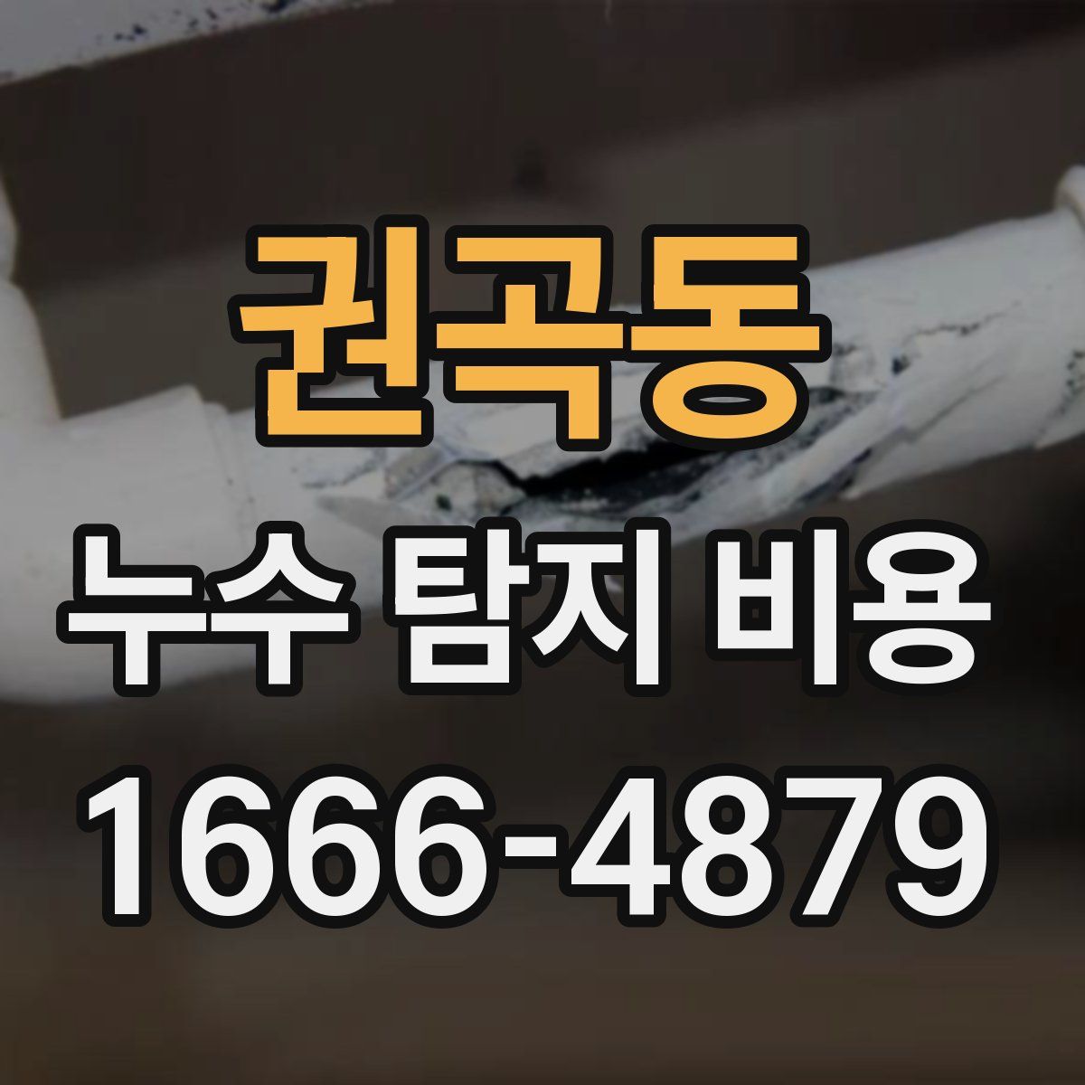 권곡동 누수 탐지 비용