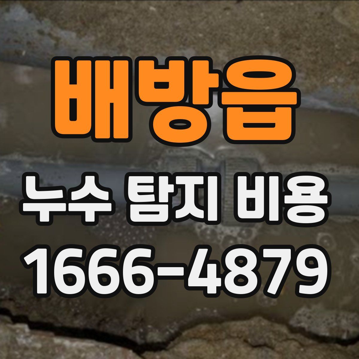 배방읍 누수 탐지 비용