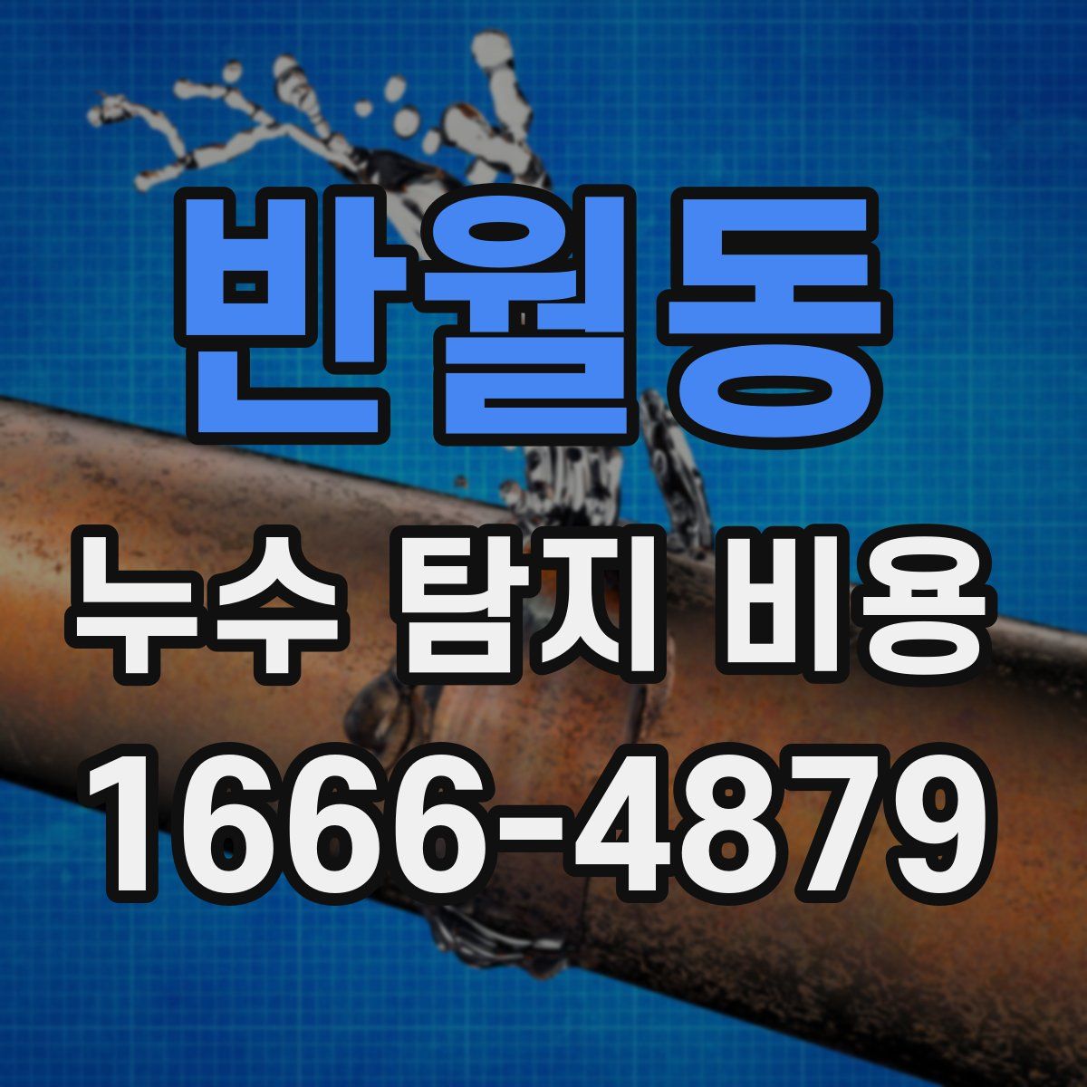 반월동 누수 탐지 비용