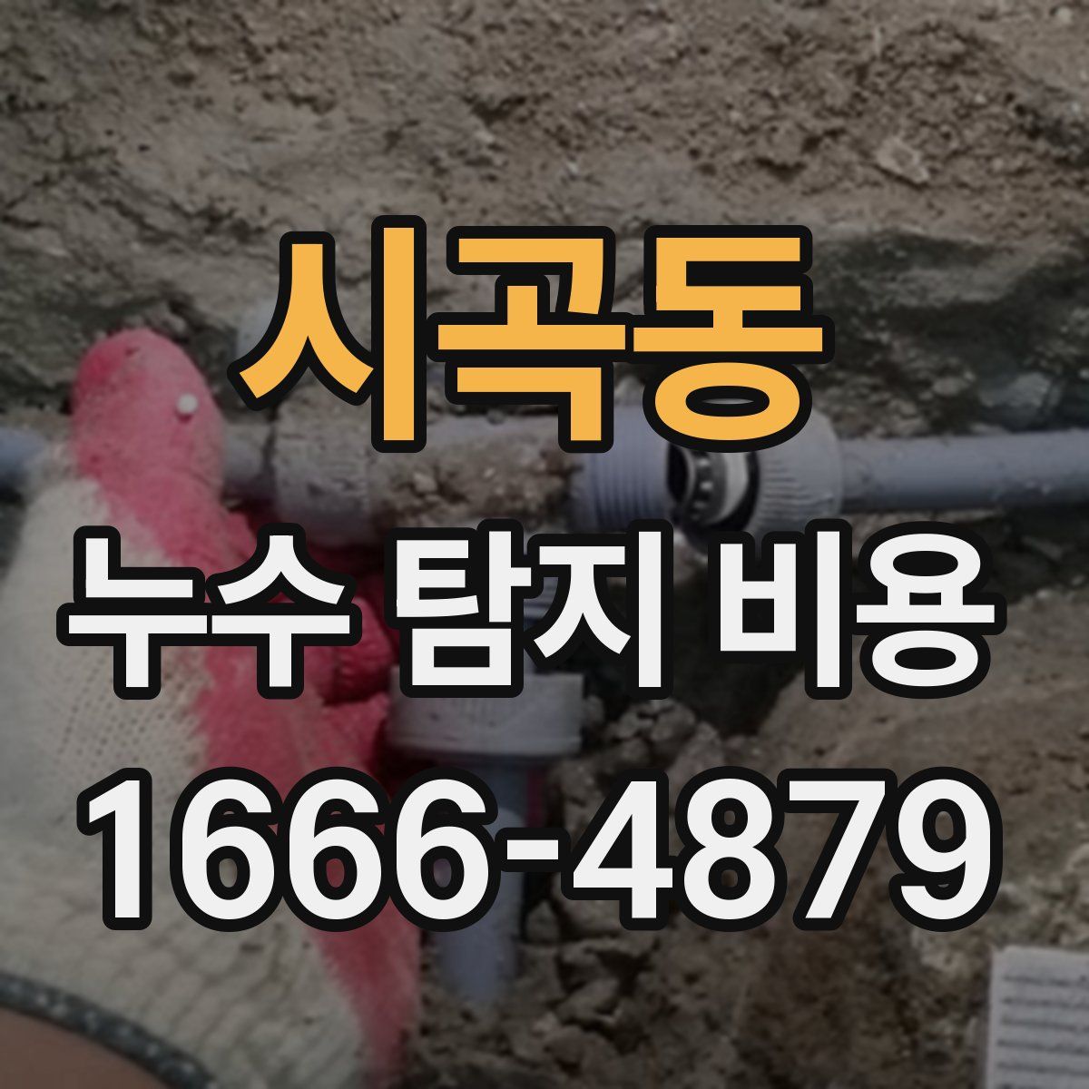 시곡동 누수 탐지 비용