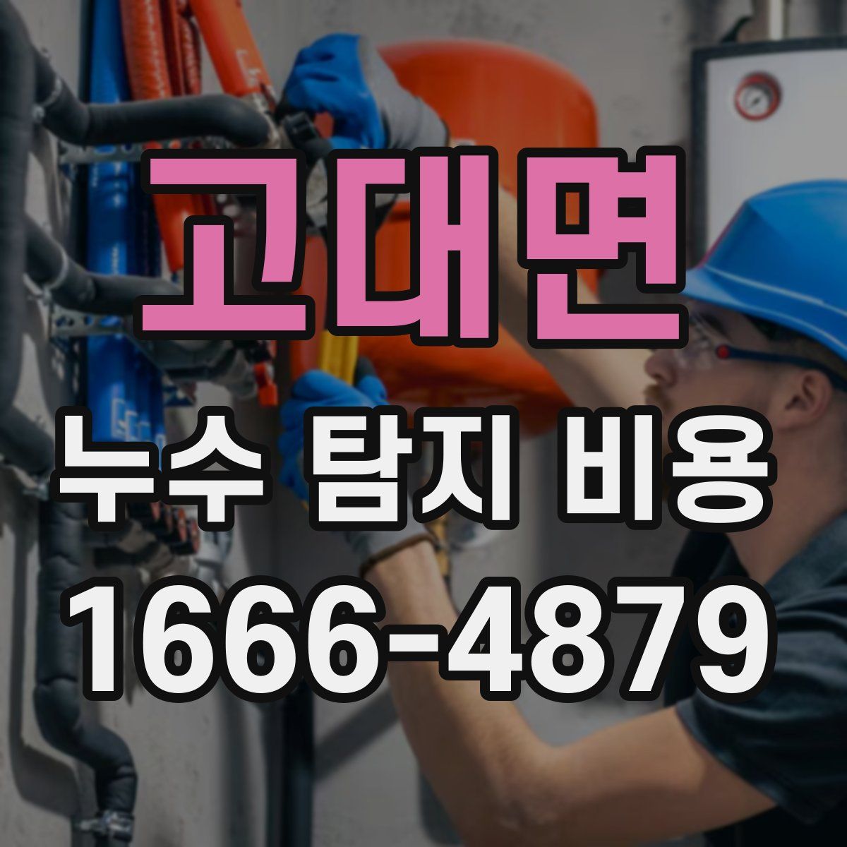 고대면 누수 탐지 비용