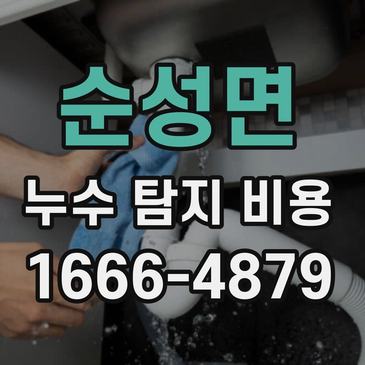 순성면 누수 탐지 비용