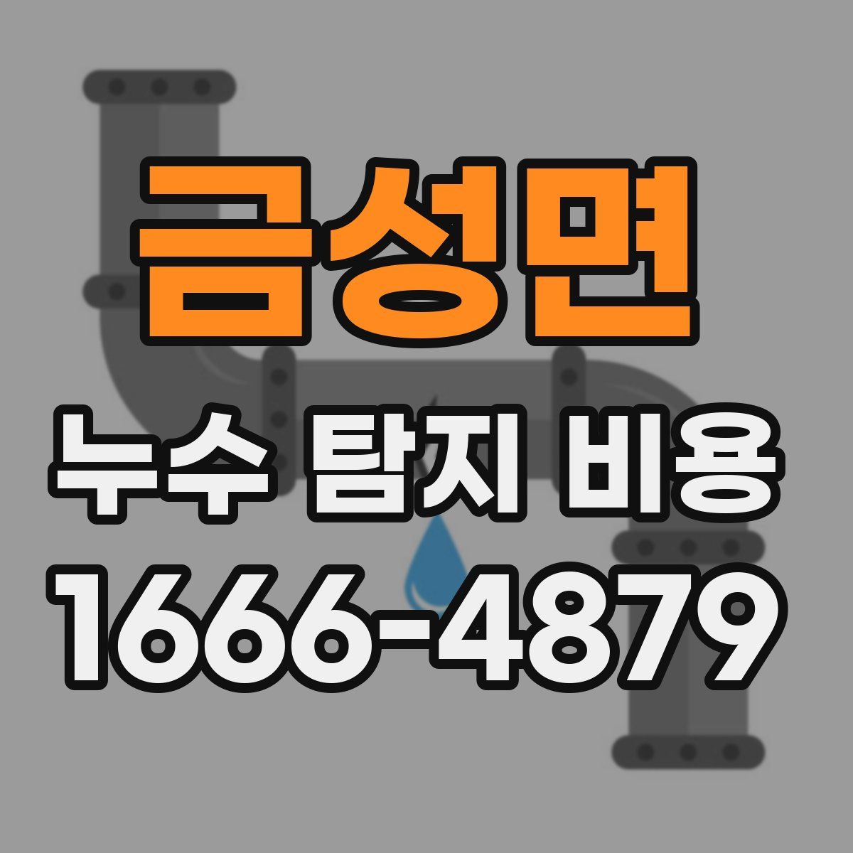 금성면 누수 탐지 비용