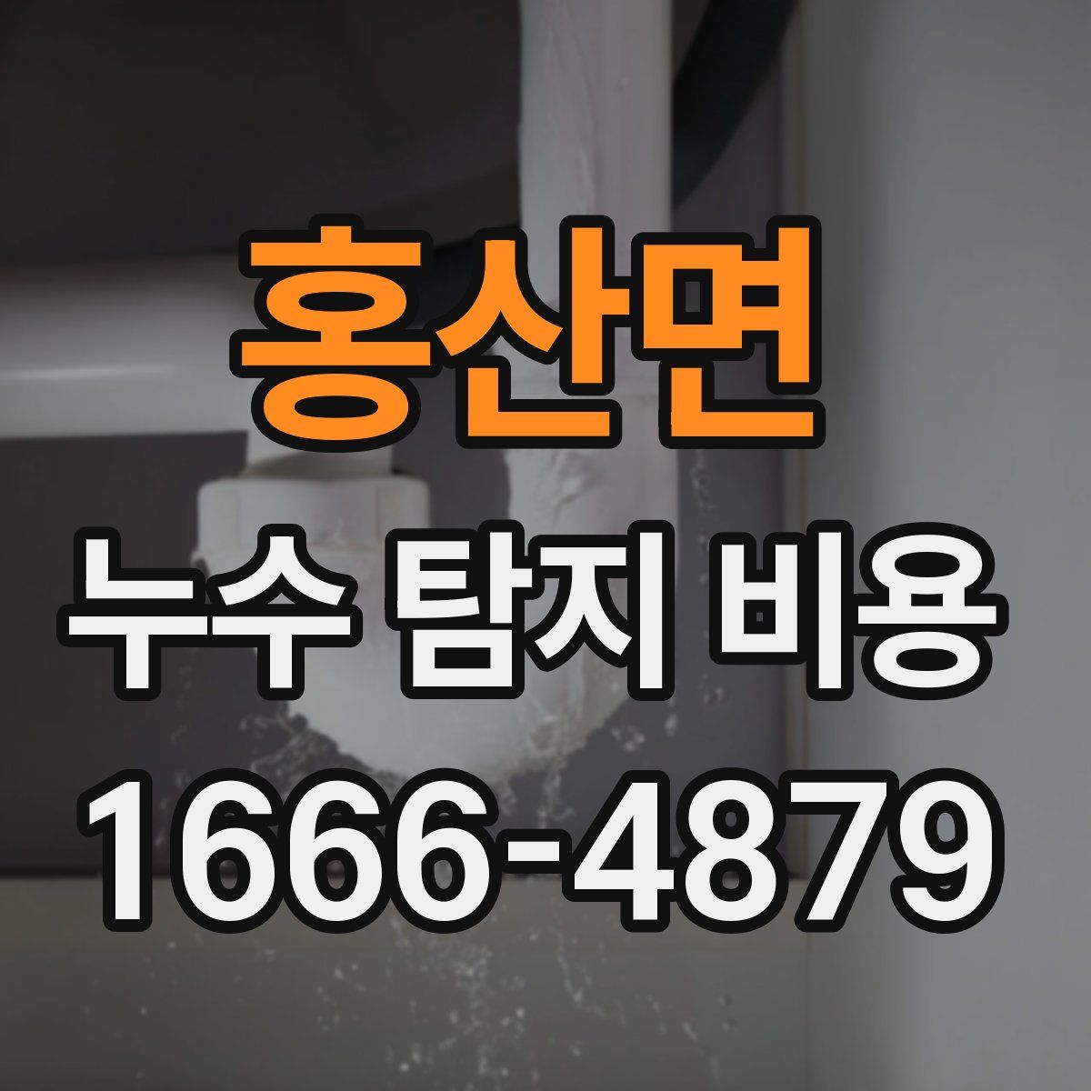 홍산면 누수 탐지 비용