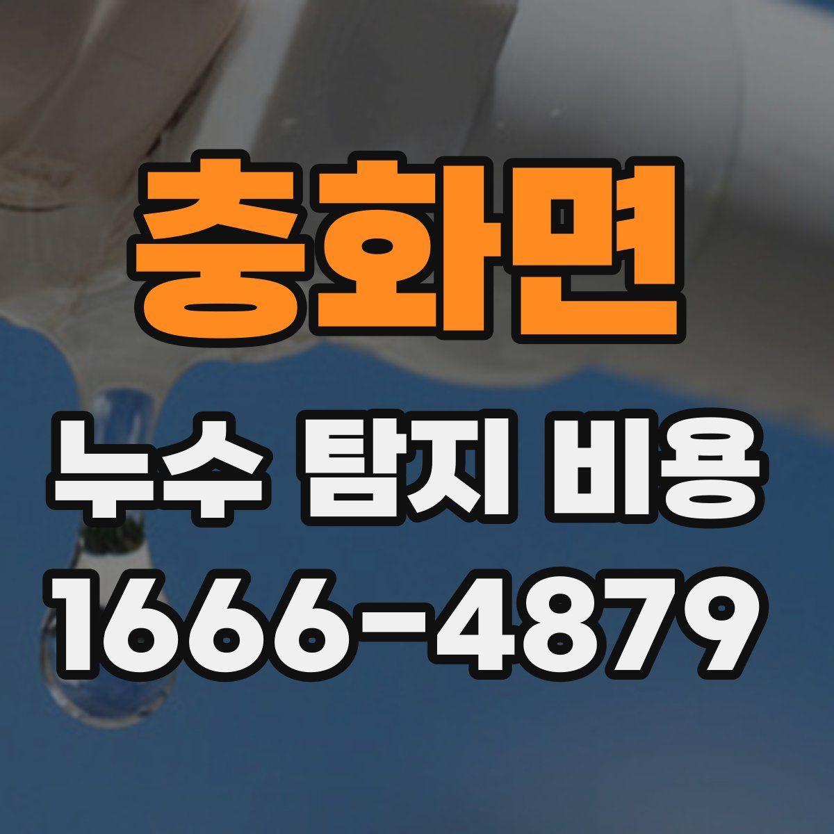 충화면 누수 탐지 비용