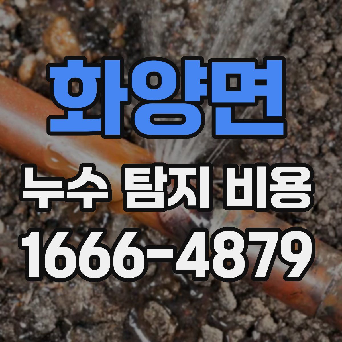 화양면 누수 탐지 비용