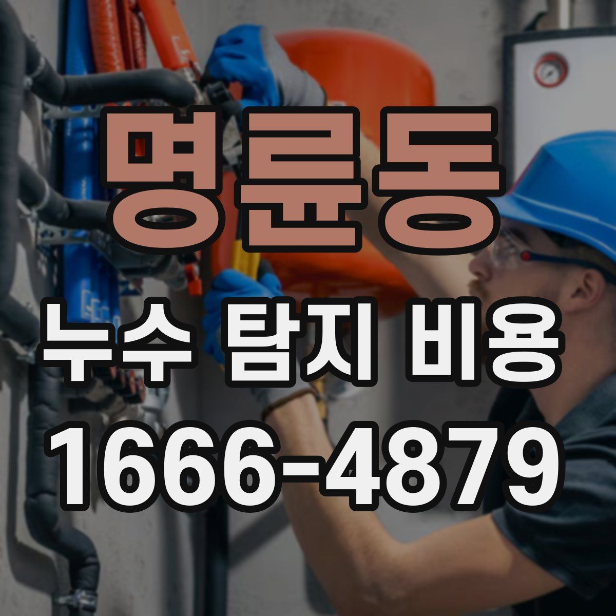 명륜동 누수 탐지 비용