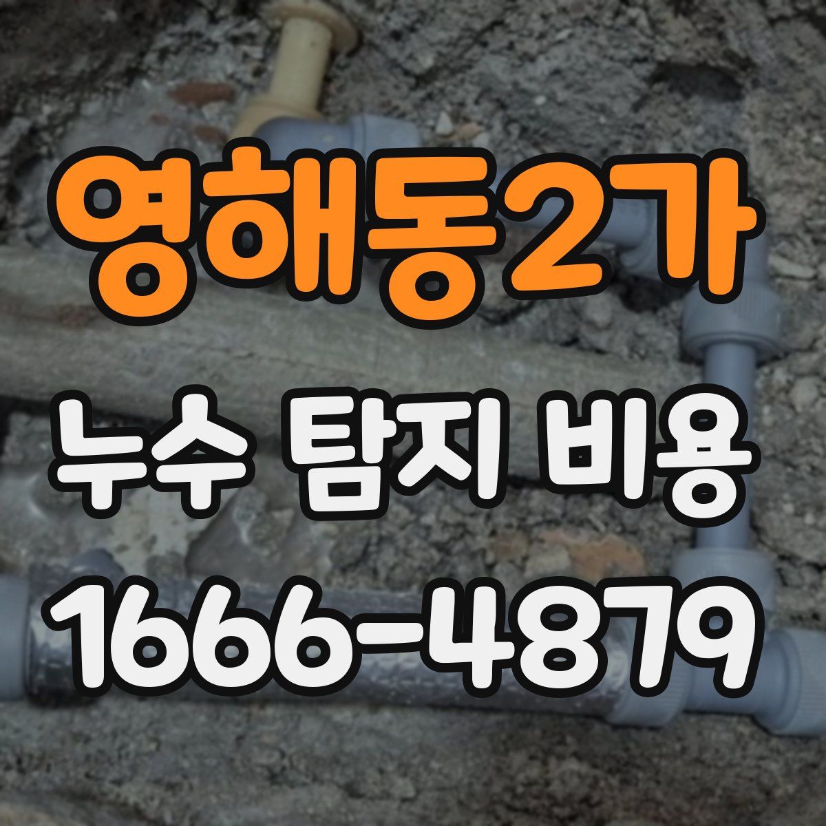 영해동2가 누수 탐지 비용