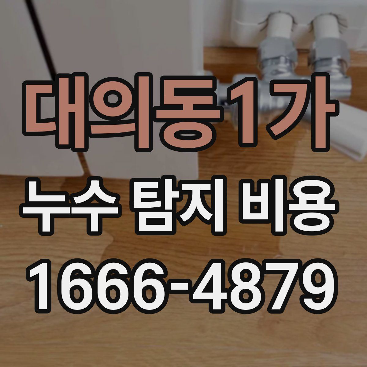 대의동1가 누수 탐지 비용