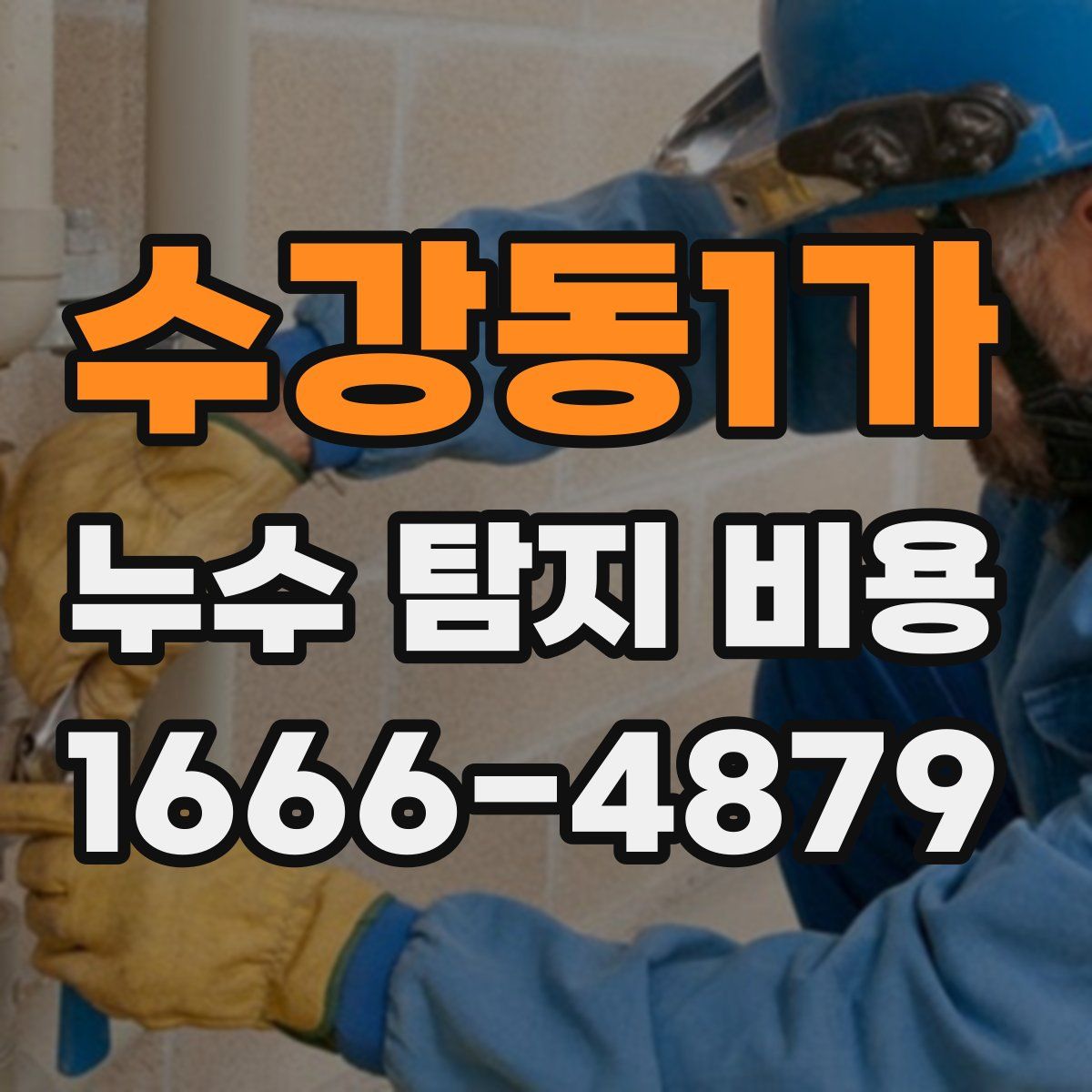 수강동1가 누수 탐지 비용