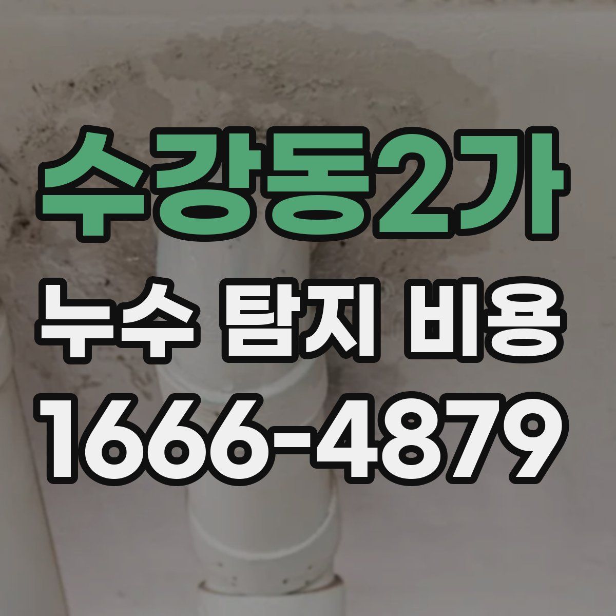 수강동2가 누수 탐지 비용